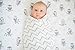 Baby Madeleine Organic Cotton Swaddle Blankets - 3 Pack of Large (47 X 47 inch) Organic Muslin Cotton Baby Blankets - Newborn Boys & Girls Blanket