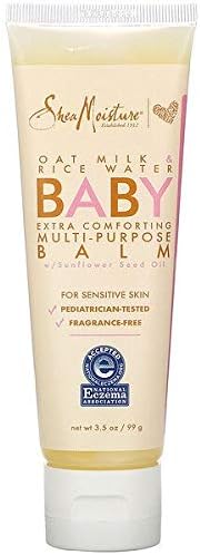 shea moisture oat milk and rice water baby