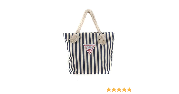 Guess BOLSO RAYAS NAVY BEACH : Amazon.es: Zapatos y complementos