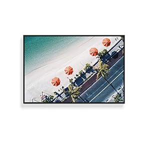 Framed Canvas Wall Art for Living Room, Bedroom Seaside Canvas Prints for Home Decoration Ready to Hang - 16x24 inches