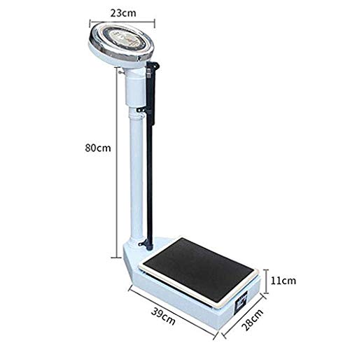 Mechanical Scale, Height Weight Physician Scales, Easy to Read Large