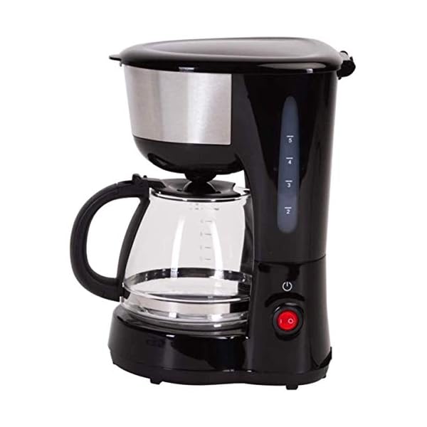 1yess Drip Kaffeemaschine, Elegantes Design, Six-Tasse Kaffee-Maschine, Anti-Tropf-Funktion, Stainless W, 750 ml…