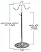 AUCHOIS DANALLAN Metal Handbag Rack Women Bag Display Stand Double Hook Adjustable Stainless Steel Holder