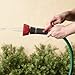 Nelson 50503 High-Pressure Rated Fireman's Style Industrial Spray Nozzle with Large On/Off