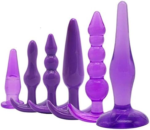 6Pcs Medical Silicȯne Tȯys fȯr Wȯmen and Men (Purple)