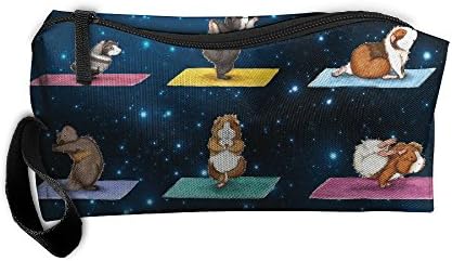 Love Guinea Pig Yoga Pencil Bag Durable Pouch Zipper Big Capacity Trave Makeup Cosmetic Bag Organizer Bag