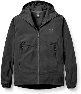 Rab Men's Windgather Hoody - Ultralight Windproof Shell Jacket for