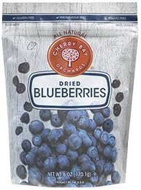 Dried Blueberries - Pack of 12 - 6oz Bags - 100% Domestic, Natural, Kosher Certified, Gluten-Free, and GMO Free โ Great Source of Antioxidants - Packed in a Resealable Pouch