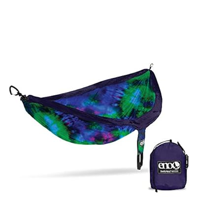 ENO, Eagles Nest Outfitters DoubleNest Print Lightweight Camping Hammock, 1 to 2 Person 41wtmfAMCXL