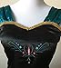 Cokos Novelty Adult Women Princess Coronation Dress Costume Medium, Amazon Green