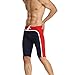 Baleaf Men's Splice Jammer Fashion Swimsuit Color Navy Red Size M