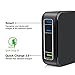 Quick Charge 3.0,Tycipy 3-Port 40W USB Charger with SmartID Technology PowerPort for Galaxy S7/S6/Edge/Plus, Note 5/4,iPhone X/8/7/6s/Plus, iPad Pro/Air 2/mini, LG Nexus, and More