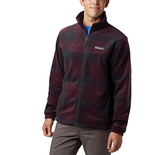 columbia men's steens mountain print fleece jacket