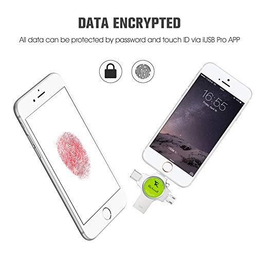 image for USB Flash Drive 128GB USB 3.0 Memory Stick for iPhone Photo Stick 128g