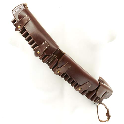 British Victorian Era Martini-Henry Brown Leather Ammunition Bandolier - Thumbnail 4