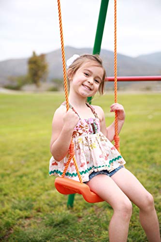 Kids Outside Swings For Swingset - Childrens Outdoor Playset Seat, Replacement Swing, Children Indoor Playground Set Child Accessories Parts - Fun For Backyard, Birthdays