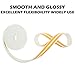 2Pack 32Ft Window Seal Strip for Doors and Windows- Self-adhisive Foam Weather Strip Door Seal | Soundproof Seal Strip Insulation Gap Blocker Epdm (E Type White)7/20-Inch x 3/20-Inch x 8-Feet(4 Seals)