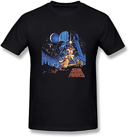 Jahei Custom Star Wars Classic Scene Mens Shirts Black XXL