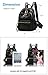 Wraifa Nylon Mini Backpack Purse for Women Convertible Shoulder Bag Chest Bags Sling Daypack