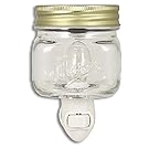 Mason Jar Plug In Fragrance Wax Warmer or Night Light Clear by Tuscany Candle
