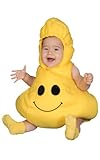 Dress Up America Friendly Little Baby Smiley, Yellow, 0-6 Months