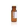 thumbnail image 2 of 100-Pack Amber HPLC Autosampler Vials - 2ml Screw-Thread Lab Vials With Writing Area 2 of 3