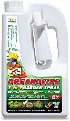 Organocide 3-In-1 72 oz RTU OMRI Organic Ready To Use Insecticide Fungicide