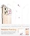 GVIEWIN Floden Lite Series Case Compatible with iPhone 11 Pro Max 6.5 Inch 2019,Clear Flower Design Soft & Flexible TPU Slim Shockproof Bumper Protective Floral Cover Case (Peach Blossom/Pink)
