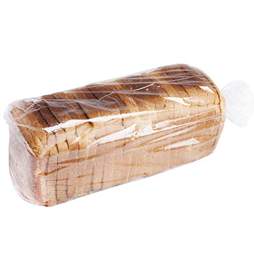 Large Bread Poly Bags,100 Pcs 22x6x10 Inch Bread Loaf Packing Bags with