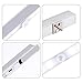 Closet Motion Sensor Light, Cshidworld 3 Mode Switch Wireless Portable 20-LED Night Lighting Bar Panty Cabinet Lamp(Battery Operated)