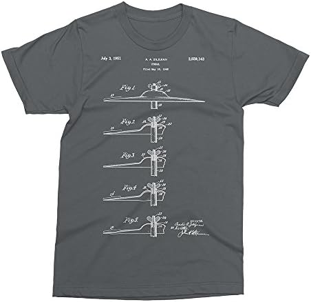 Zildjan Crash-Ride Patent - Drums, Drummer T-Shirt [Color - Asphalt, Size - M]