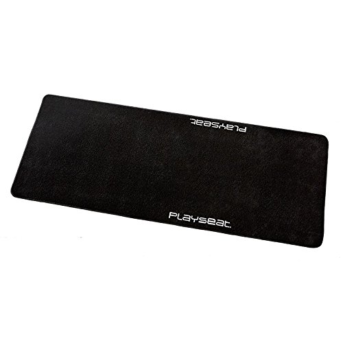 Playseat Floor Mat, Racing Video Game Chair Accessory for Nintendo Xbox Playstation CPU Supports Logitech Thrustmaster Fanatec Steering Wheels and Pedal Controllers
