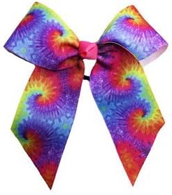 Amazon Com Tie Dye Hair Bow Clothing
