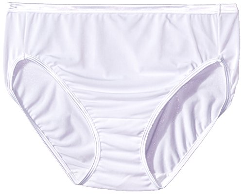 Vanity FairWomen's Illumination Hi Cut Panties, Silky Stretch & Satin TrimOEKO-TEX STANDARD 100