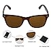 MAXJULI Mens Womens Fashion Wood Bamboo Printed Wrap 52MM Sunglasses 4195WN