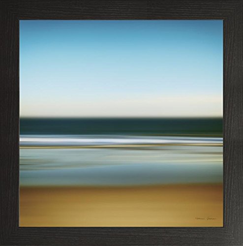 Frame Company Watson Range Sea Stripes I by Katherin Gendreau, Photo Frame - 60 x 60 cm, Black