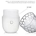 Sterline Silent Essential Oil Diffuser, Ultrasonic Aromatherapy Diffuser with 6 LED Changing Lights, Water Shortage and Overheating Protection, Portable Aroma Mist for Bedroom, Spa, Office, 90ml Capac