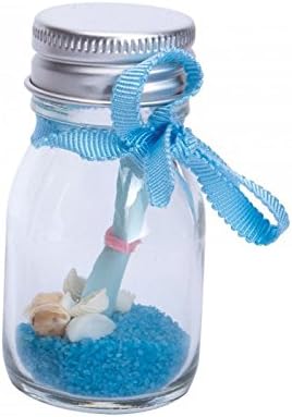 Mini Bouteille Verre Couvercle Alu Pour Bapteme Mariage Communion Amazon Fr Bebes Puericulture