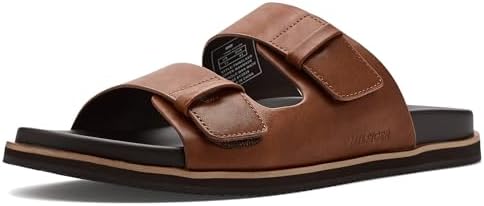 Marc Joseph Boone Ave Criss Cross Leather Strap Brown Men’s Sandal Sz 10.5 Men main image 3