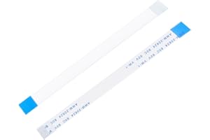 uxcell 5pcs FFC Flexible Flat Cable, 14 Pins 0.5 mm Pitch 100mm FPC FFC Flexible Ribbon Cable for LCD TV Car Audio DVD Player Laptop (B Type)