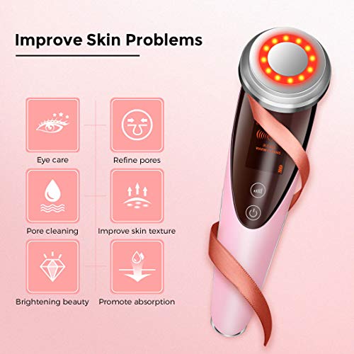 Face Massager,WeChip Facial Cleansing Skin Lift Tightening Machine Smooth Fine Lines Tighten