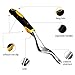 Qi Mei Garden Weeding Removal Cutter Tools Weed Puller Dandelion Digger Puller Weeding Tools Best Tool for Garden Lawn Yard(Yellow)