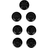 Elevation Training Mask Black Resistance Caps and Flux Valves, ONLY CAPS and VALVES