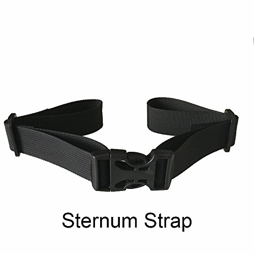 BRONZEMAN Sternum Strap Backpack Chest Harness Nylon Adjustable