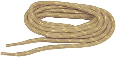 Light Tan w/Yellow Kevlar(r) Reinforced Heavy Duty boot laces Shoelaces - (2 Pair Pack)
