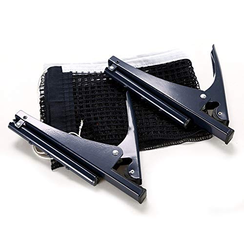 Yiliaw Collapsible Table Tennis Net Professional Steel Pingpong Net Clip Grip Mesh Training Competition Portable Tension Adjustable Postï¼Œfor Adults & Kids