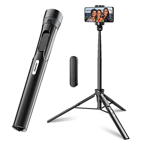 Aureday 60" Phone Tripod Stand, All in One Selfie