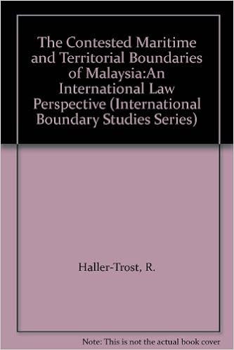 Amazon Com The Contested Maritime And Territorial Boundaries Of