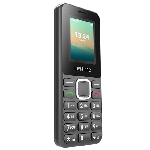MyPhone Fusion LTE Edition simple button phone, 4G technology, clear calls, large 1000 mAh battery for up to 6 days on a single charge. Robust and elegant design. Phone without contract.