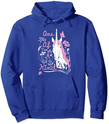 Unisex One of a Kind Flowers and Unicorn Large Royal Blue